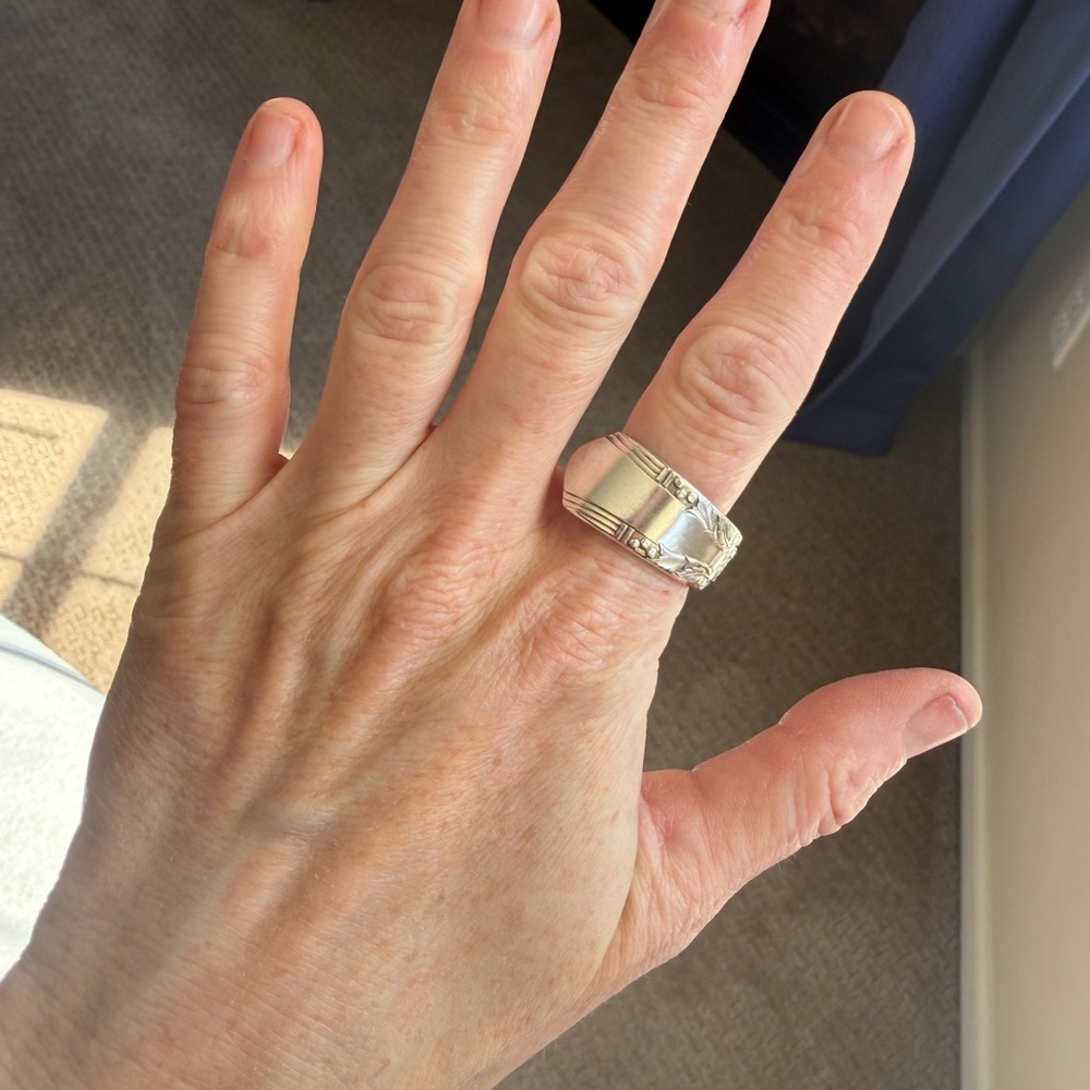Handmade Spoon Ring - Picture 6 of 13